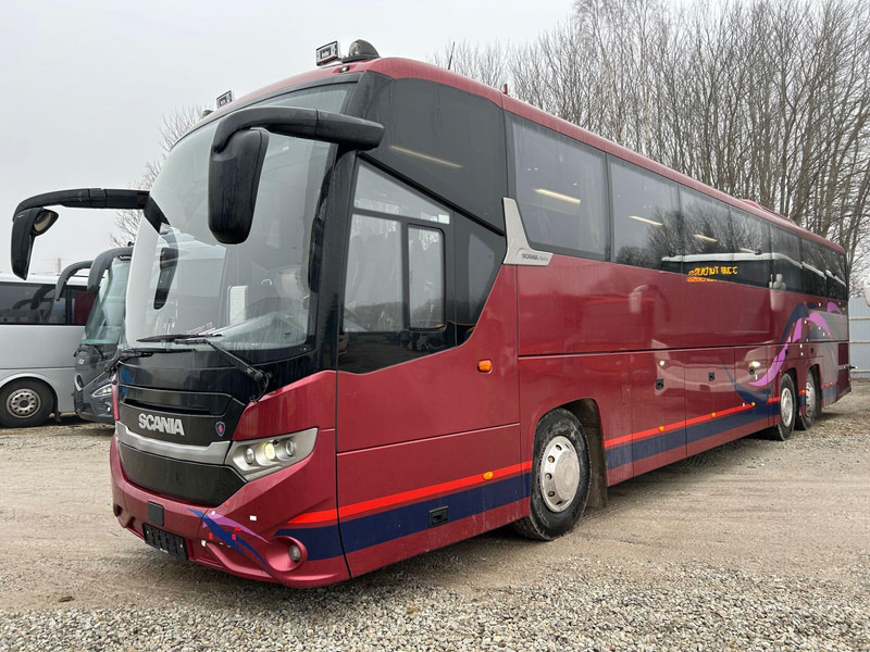 Turistbuss Scania K 450 Interlink / MYÖS VUOKRA / TULOSSA