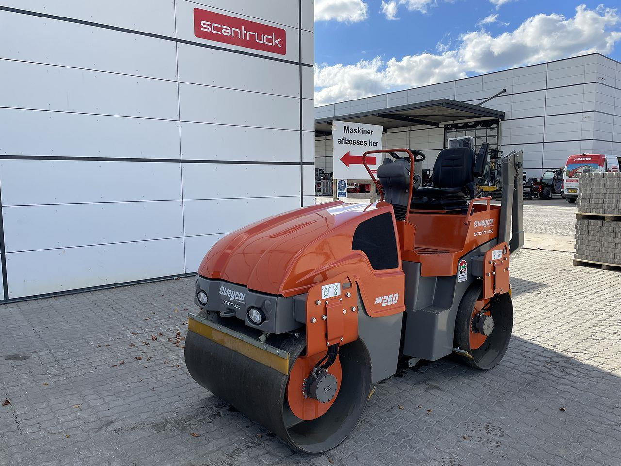 Asfaltvält Weycor AW260