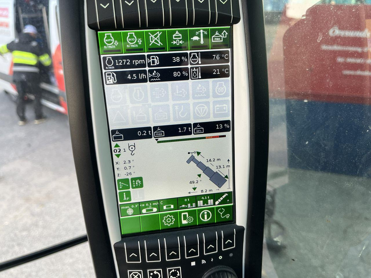 Bandgående kran SENNEBOGEN 613E-R