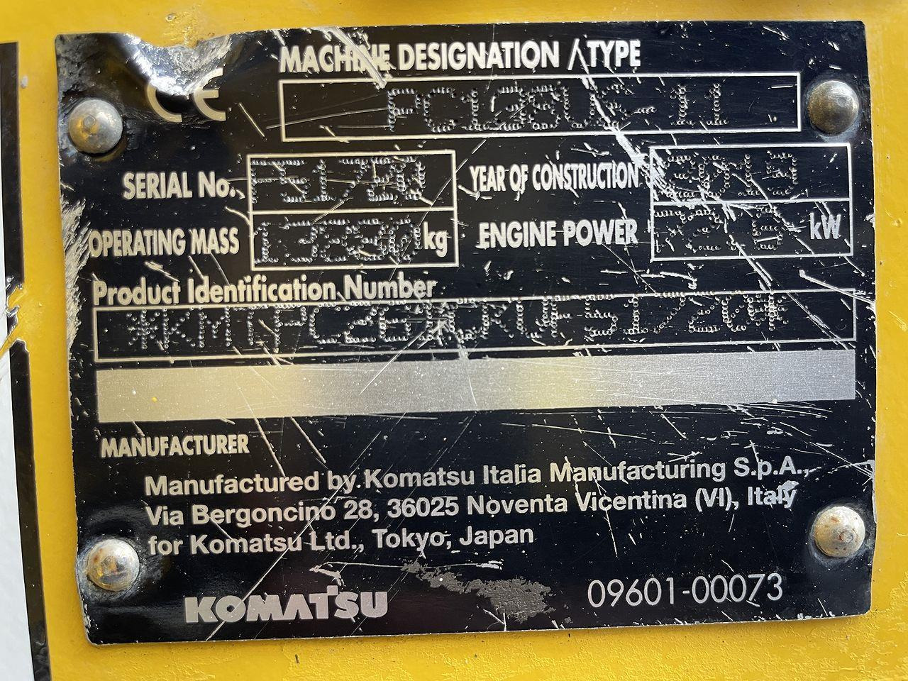 Bandgrävare Komatsu PC138US-11