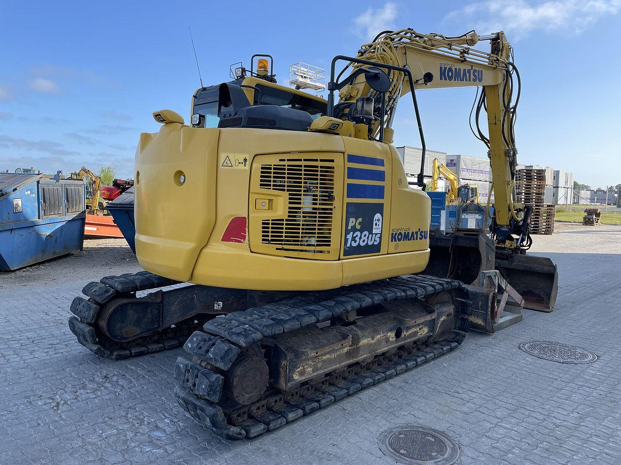 Bandgrävare Komatsu PC138US-11