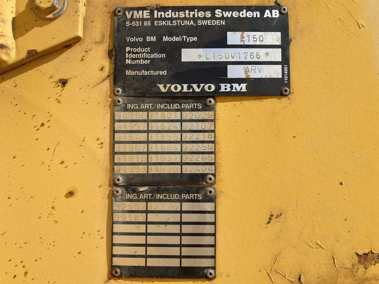 Hjullastare Volvo L150
