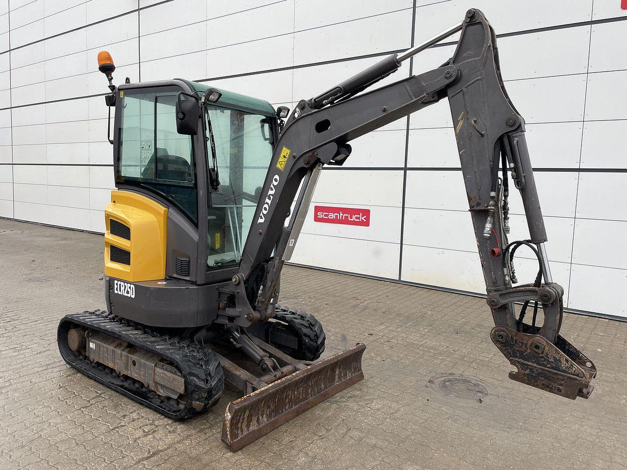 Minigrävmaskin Volvo ECR25