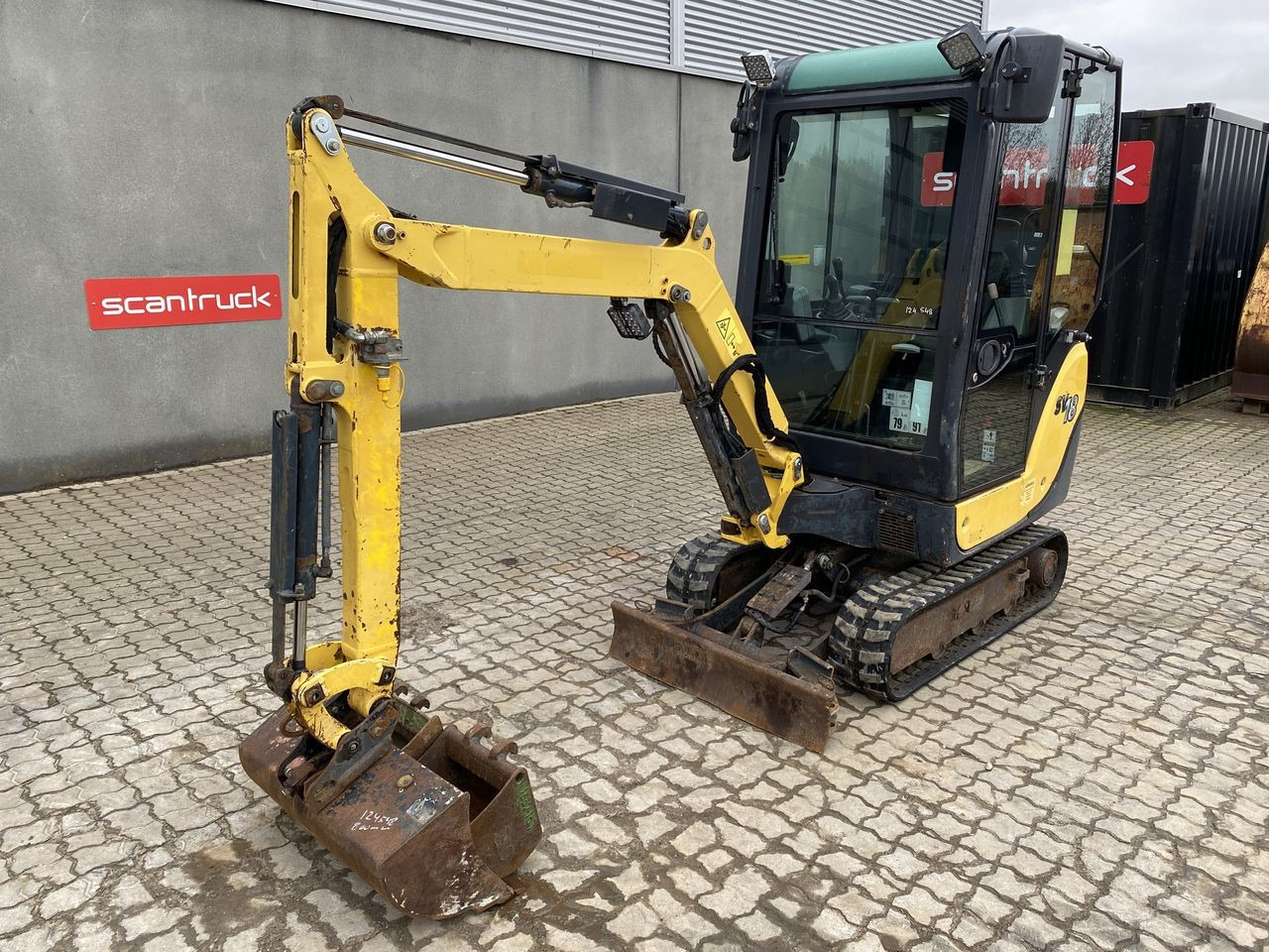 Minigrävmaskin Yanmar SV18