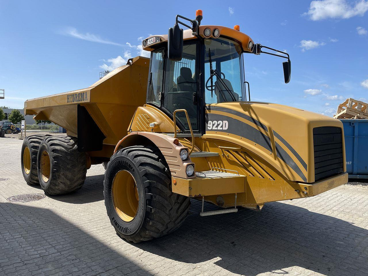 Ramstyrd dumper Hydrema 922D