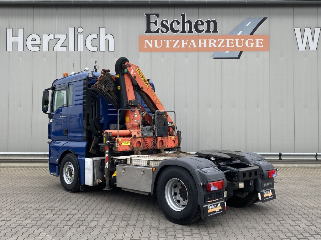 Dragbil MAN TGX 18.400 4x2 BLS / Palfinger PK18.502 Kran
