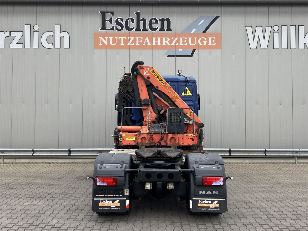Dragbil MAN TGX 18.400 4x2 BLS / Palfinger PK18.502 Kran