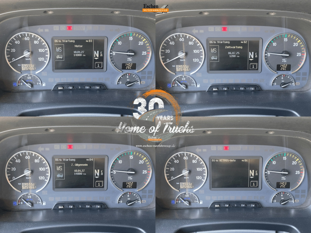 Dragbil Mercedes-Benz 1841 LS, Actros MP3 / Palfinger PK 18502-SHC