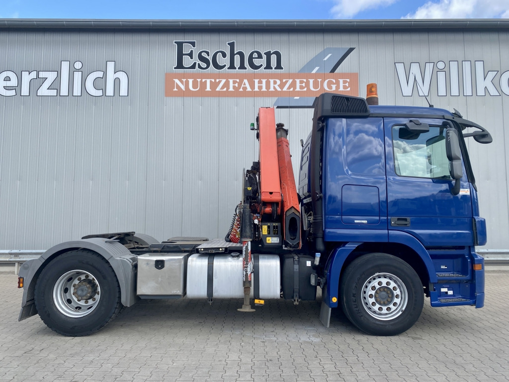 Dragbil Mercedes-Benz 1841 LS, Actros MP3 / Palfinger PK 18502-SHC