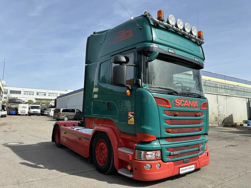 Dragbil Scania R580 V8 TL MEGA E6 Intarder ATM TÜV NEU!
