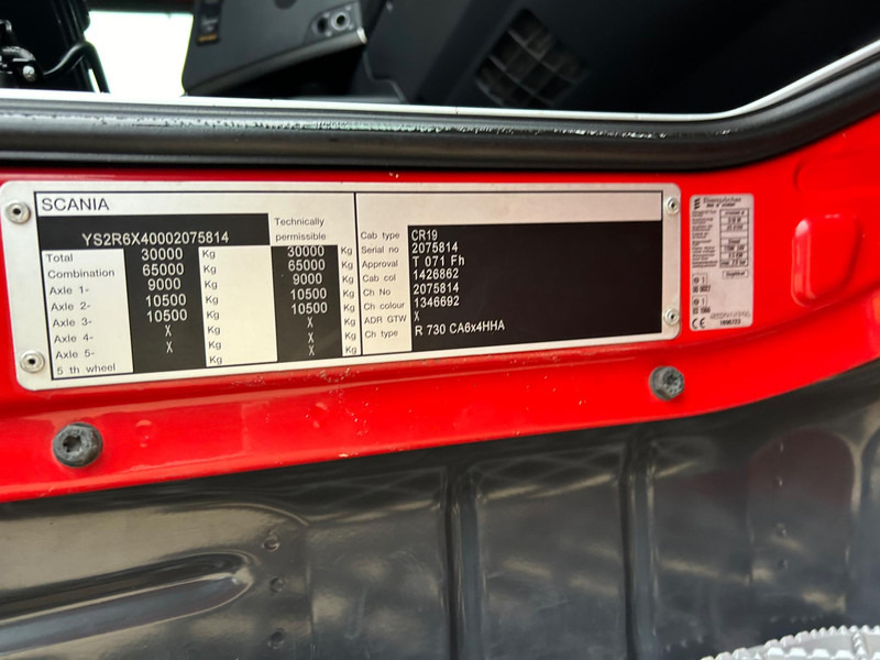 Dragbil Scania R 730 + MAUR Bilpabygg SET-3