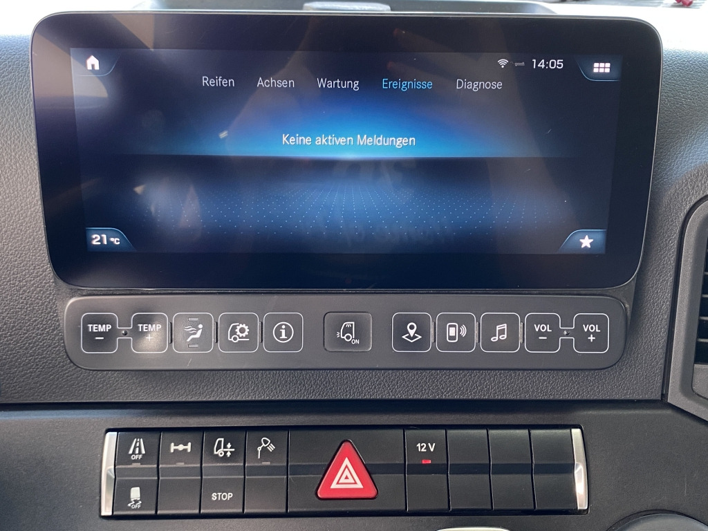 Containerbil/ Växelflak lastbil Mercedes-Benz 2546 LL 6x2