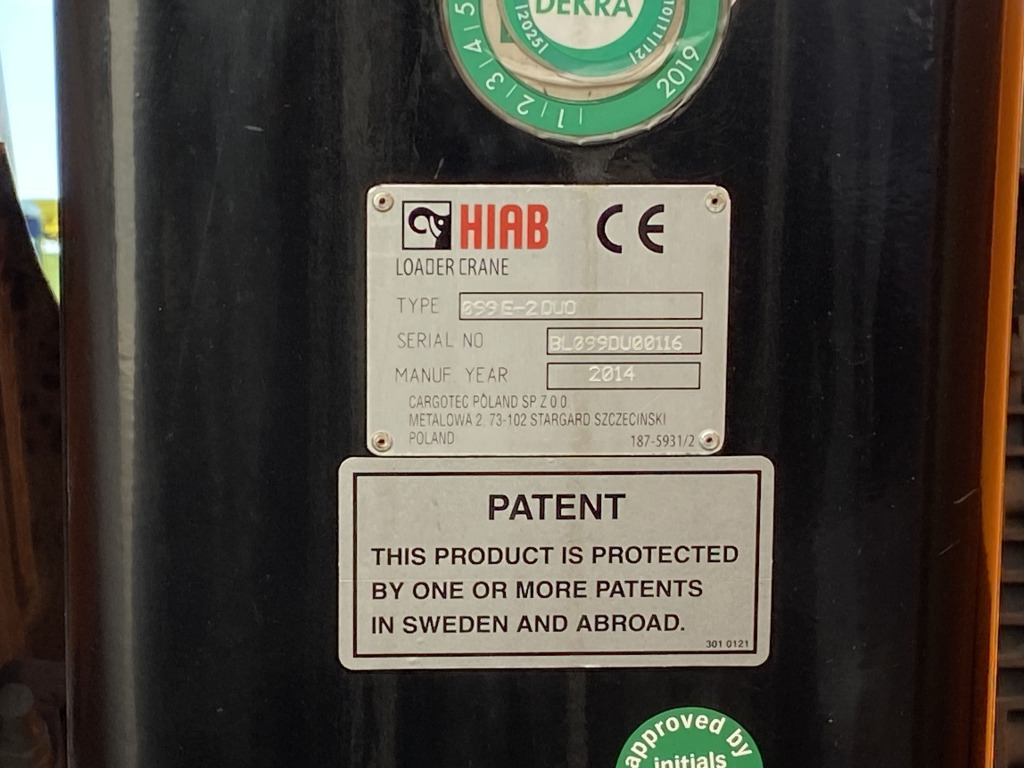 Flakbil MAN TGM 15.290 4x2 BL / HIAB Faltkran