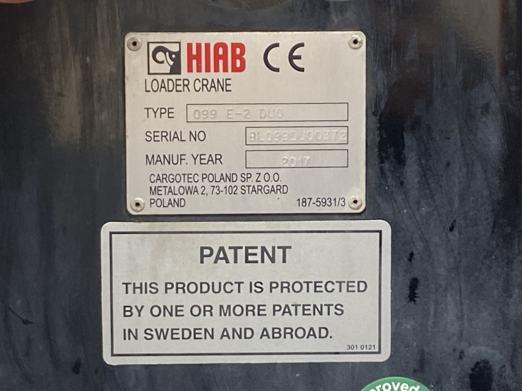 Flakbil MAN TGM 15.290 4x2 BL / HIAB Faltkran