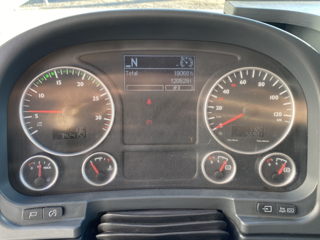 Flakbil MAN TGM 15.290 4x2 BL / HIAB Faltkran