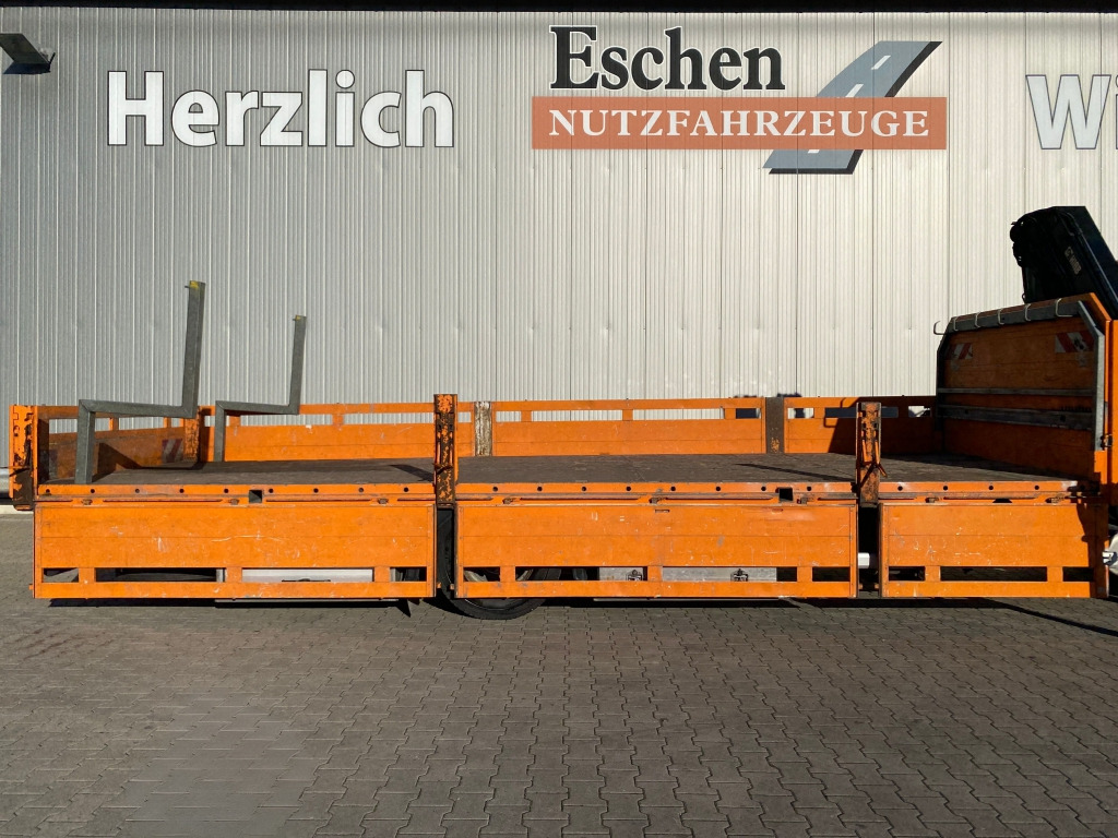 Flakbil MAN TGM 15.290 4x2 BL / HIAB Faltkran