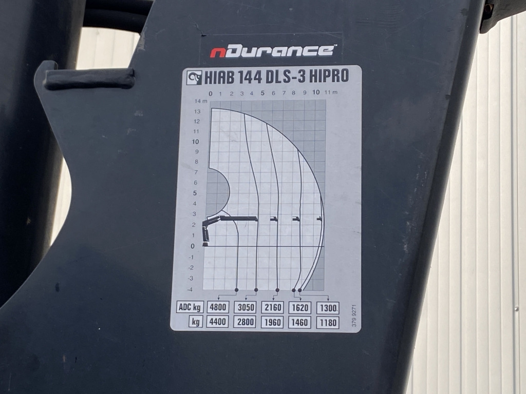 Flakbil MAN TGM 18.320 4x2 BL / HIAB Heckkran