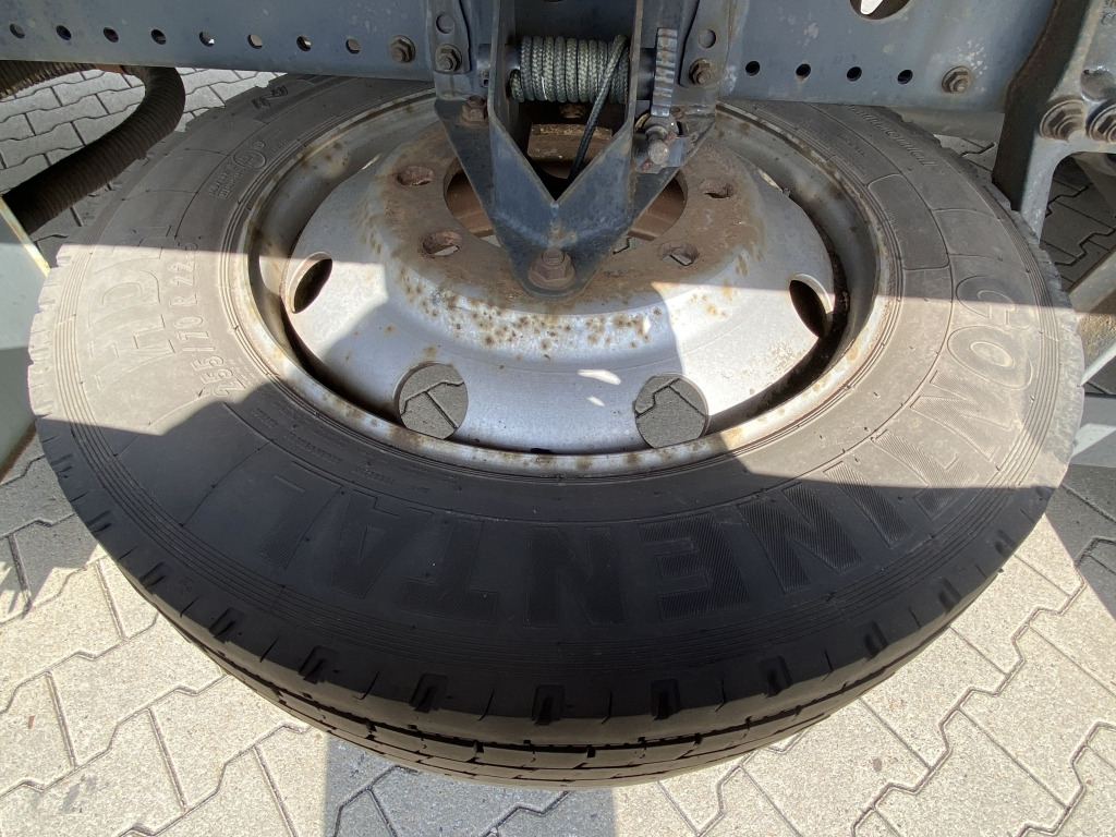 Flakbil Mercedes-Benz 1224 L  Atego / HIAB-Kran / Glastransporter