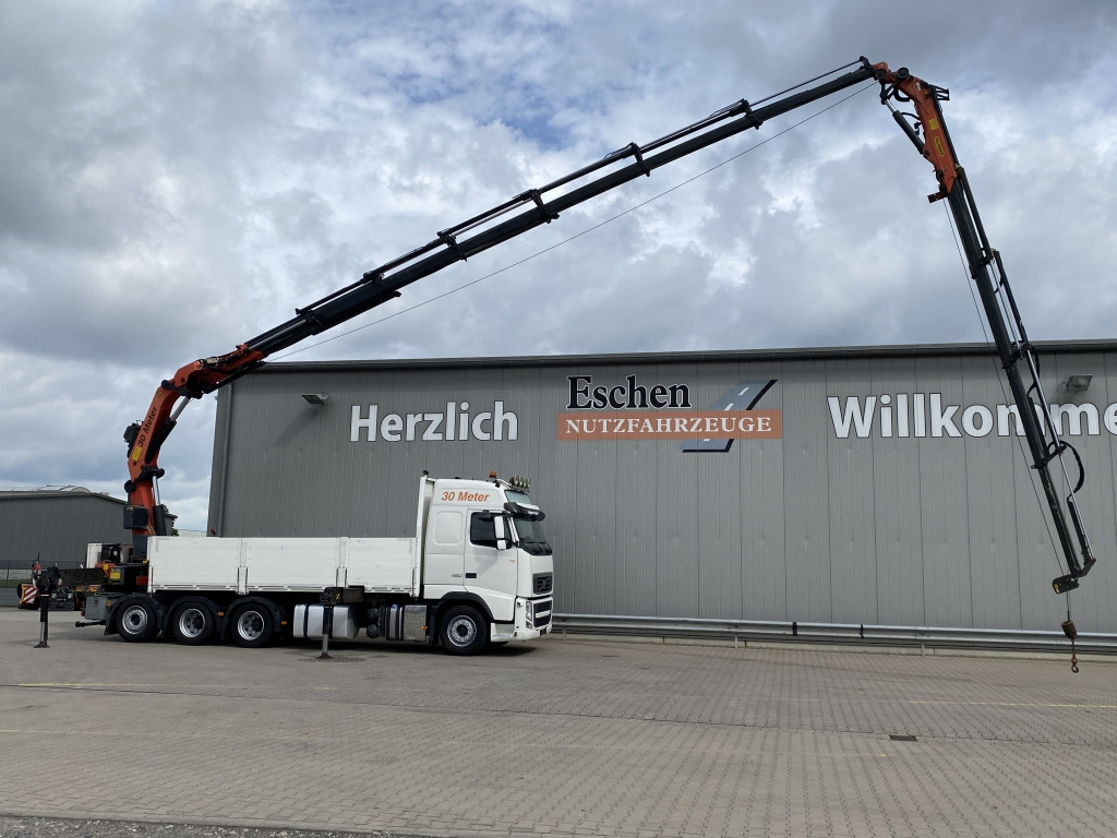 Flakbil Volvo FH 460 8x4 / Palfinger PK 53002 SHF Kran