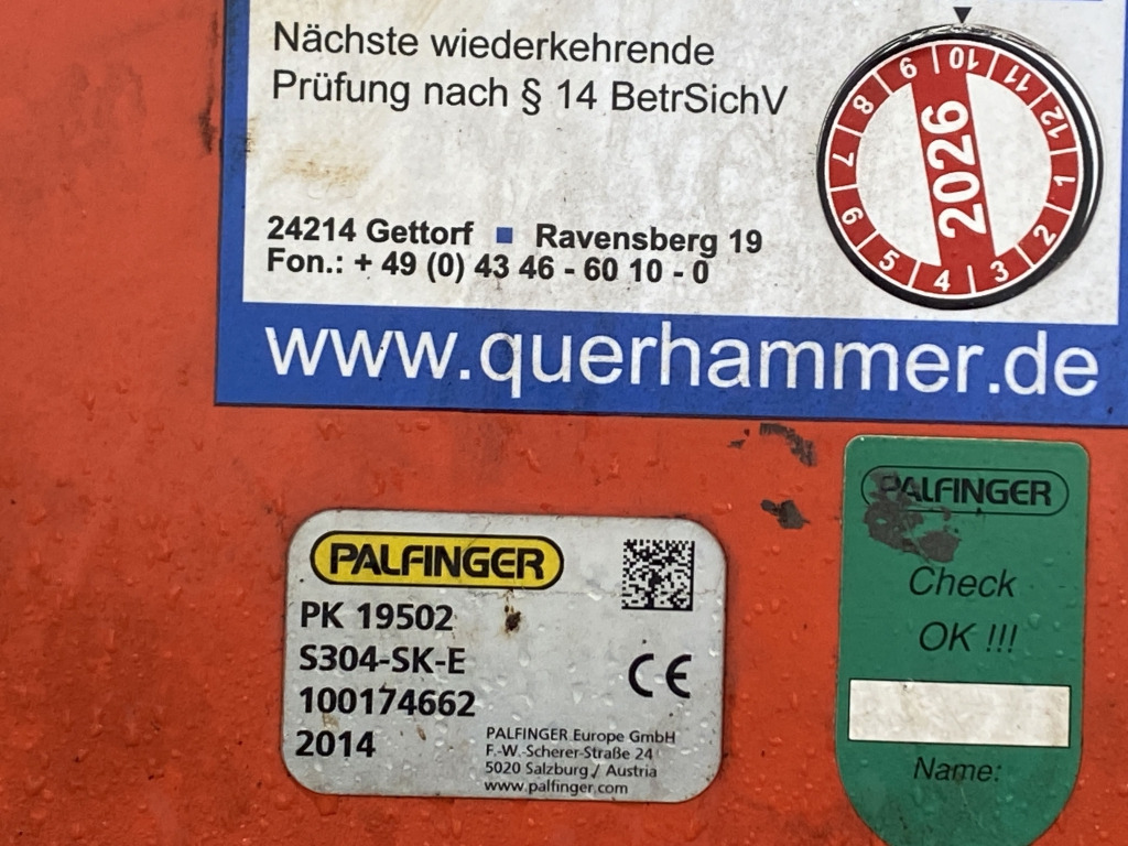 Flakbil Volvo FM 410 6x2 / Palfinger PK 19502 Faltkran