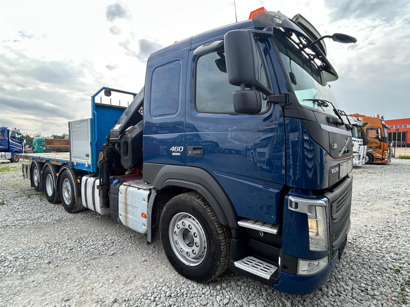 Flakbil Volvo FM 460 8x2*6 | Hiab 302E-6 | TULOSSA