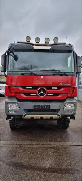 Kranbil Mercedes-Benz AK 8X8 FASSI 660 EINZELBER SEILWINDE