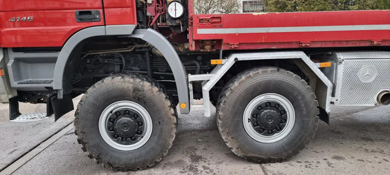 Kranbil Mercedes-Benz AK 8X8 FASSI 660 EINZELBER SEILWINDE