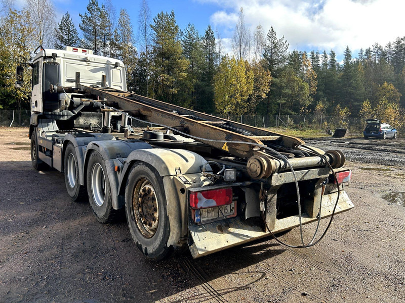 Lastbil med kabelsystem MAN TGA 35.400 8X4-4BL