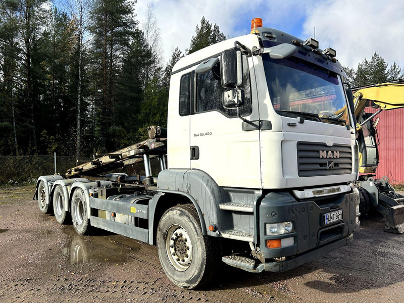 Lastbil med kabelsystem MAN TGA 35.400 8X4-4BL