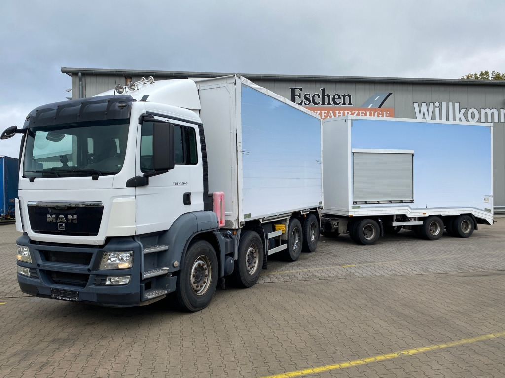 Lastbil med skåp MAN TGS 41.540 8x4 BB Eichfahrzeug
