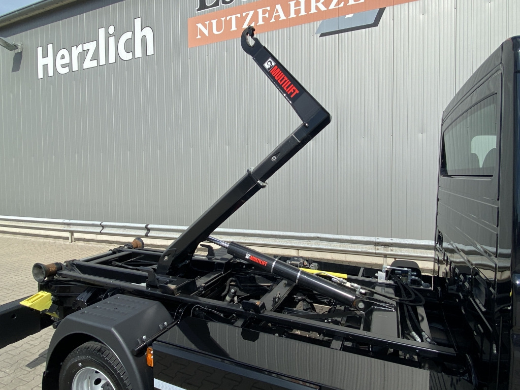 Lastväxlare lastbil MAN TGE 5.180 / HIAB XR 35 Aufbau