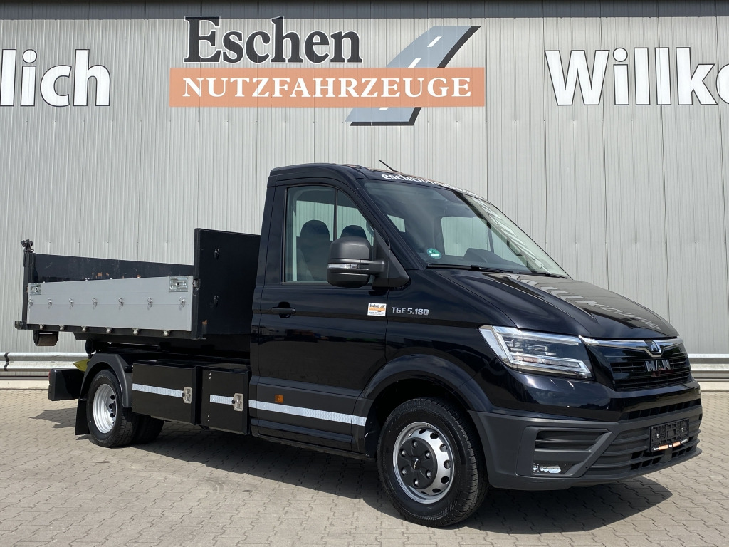 Lastväxlare lastbil MAN TGE 5.180 / HIAB XR 35 Aufbau