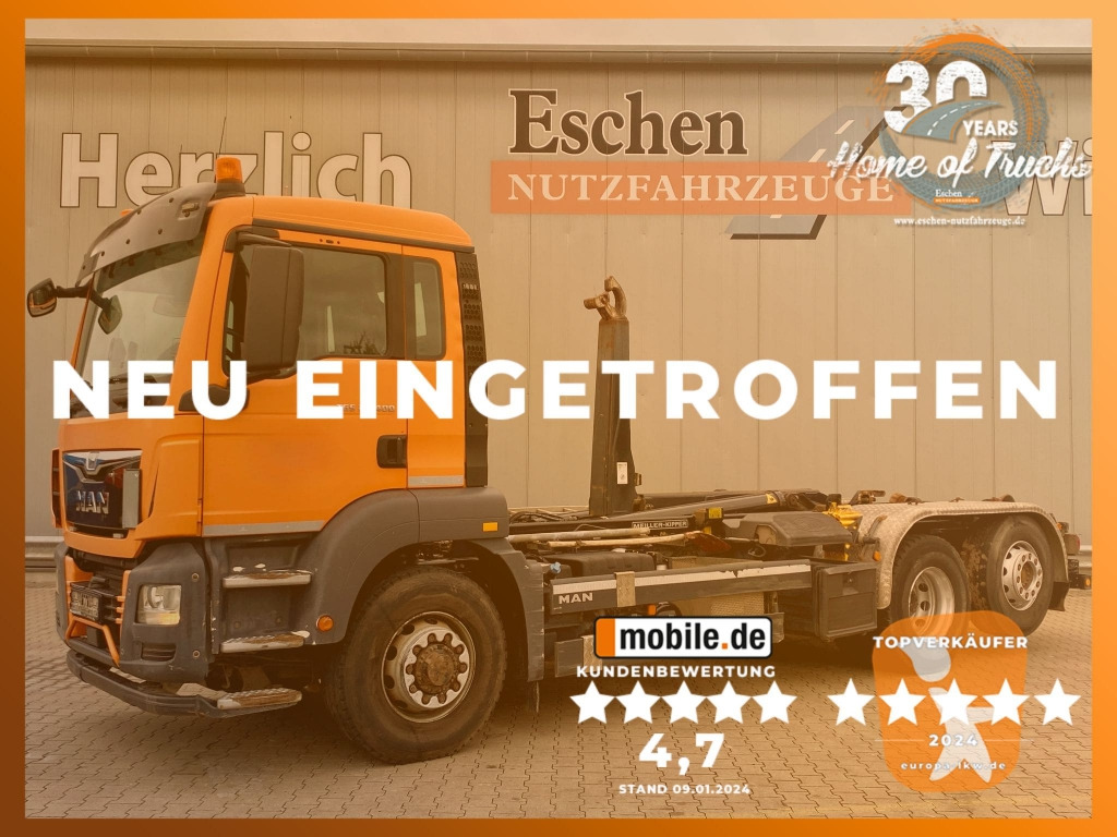 Lastväxlare lastbil MAN TGS 26.400 6x4 H-4 BL