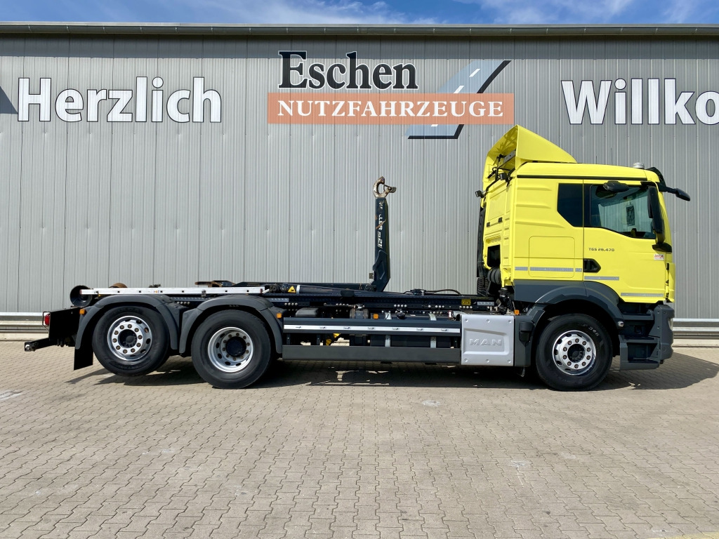 Lastväxlare lastbil MAN TGS 26.470 6x2-4 BL