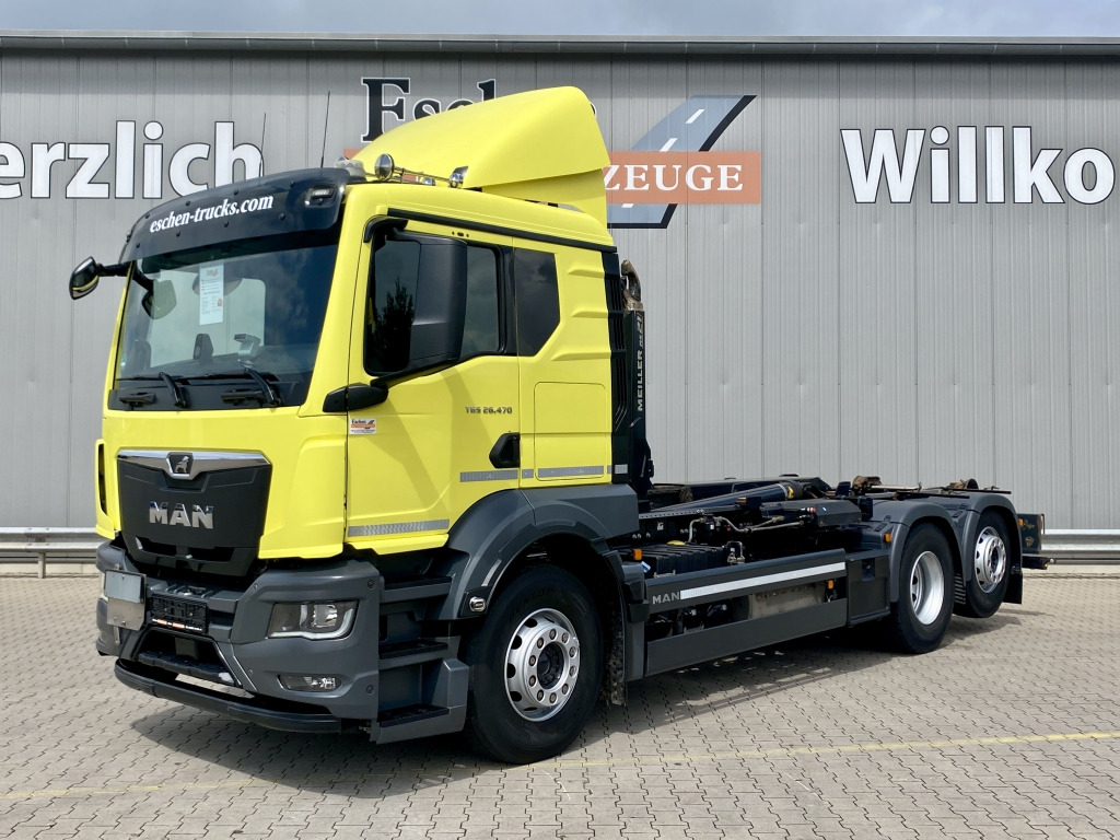 Lastväxlare lastbil MAN TGS 26.470 6x2-4 BL