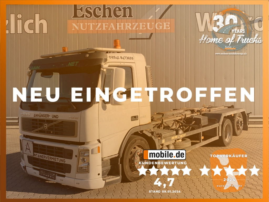 Lastväxlare lastbil Volvo FM 6x2 Abrollkipper