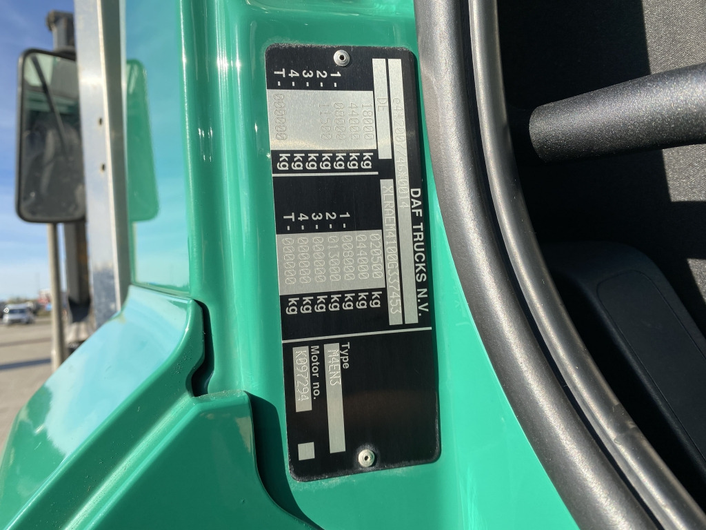 Liftdumper lastbil DAF CF 450