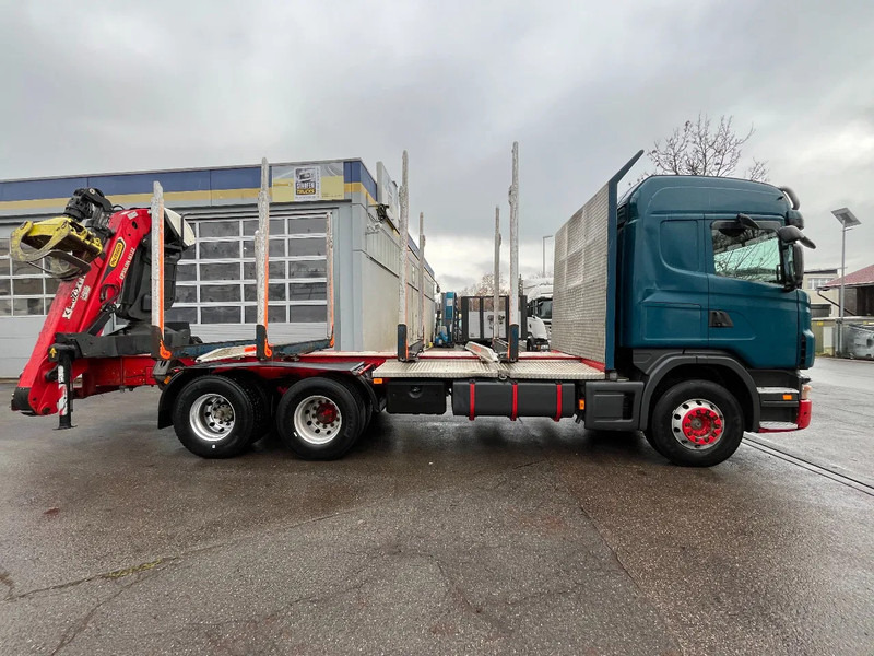 Timmerbil Scania G480 *6x4*Blatt *Holz*Manual*Palfinger M12Z91*