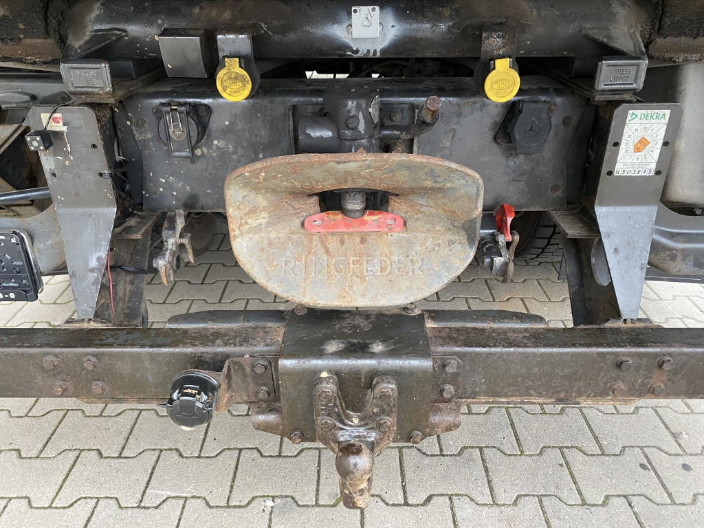 Tippbil lastbil Mercedes-Benz 1223 / Palfinger PK9501 Faltkran