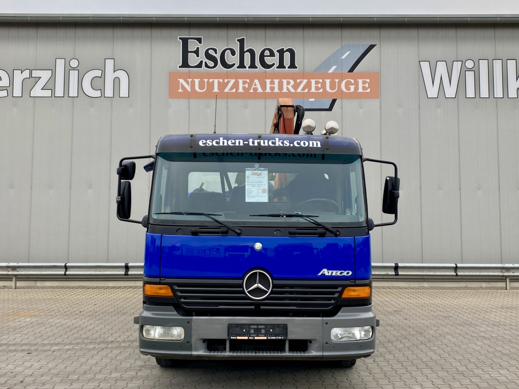 Tippbil lastbil Mercedes-Benz 1223 / Palfinger PK9501 Faltkran