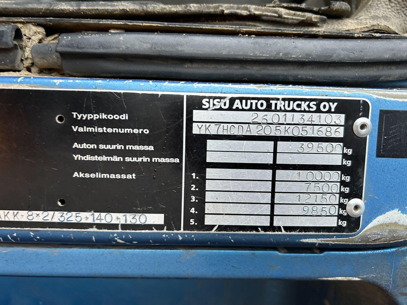 Tippbil lastbil Sisu E12M