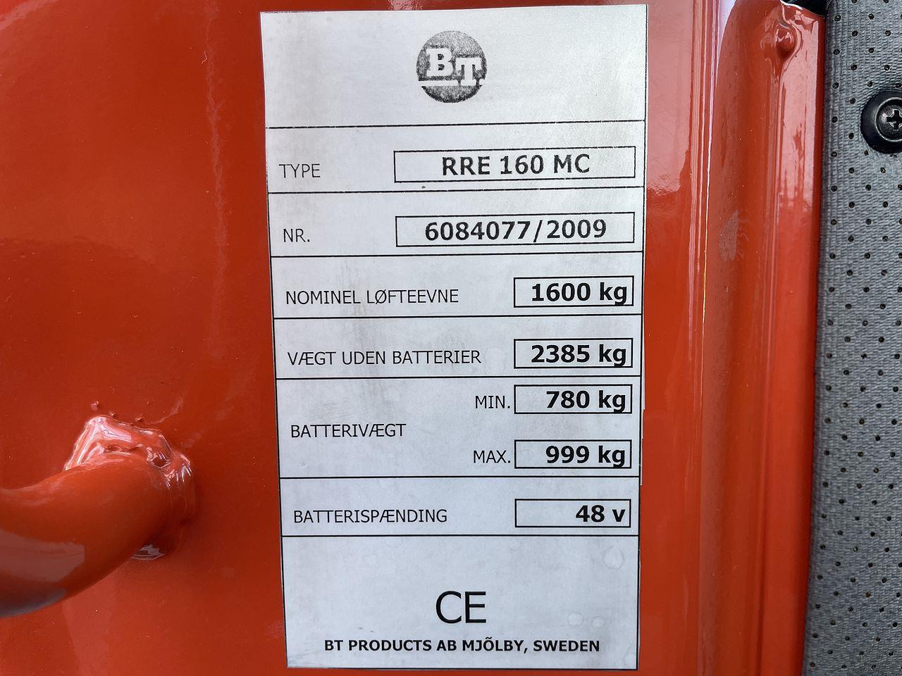 Skjutstativtruck BT RRE 160MC