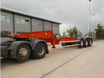 SDC Tri Axle Skelly Trailer, Lift Axle - Chassi semitrailer