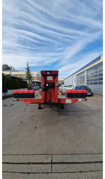 Containerbil/ Växelflak semitrailer Schwarzmüller kurzes 3- Achs Chassis ADR für Chemie Spezialbehäl kurzes 3- Achs Chassis ADR für Chemie Spezialbehälter