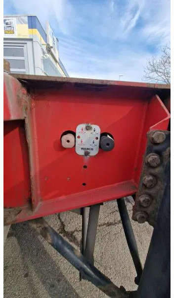 Containerbil/ Växelflak semitrailer Schwarzmüller kurzes 3- Achs Chassis ADR für Chemie Spezialbehäl kurzes 3- Achs Chassis ADR für Chemie Spezialbehälter