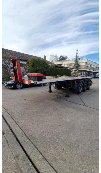 Containerbil/ Växelflak semitrailer Schwarzmüller kurzes 3- Achs Chassis ADR für Chemie Spezialbehäl kurzes 3- Achs Chassis ADR für Chemie Spezialbehälter