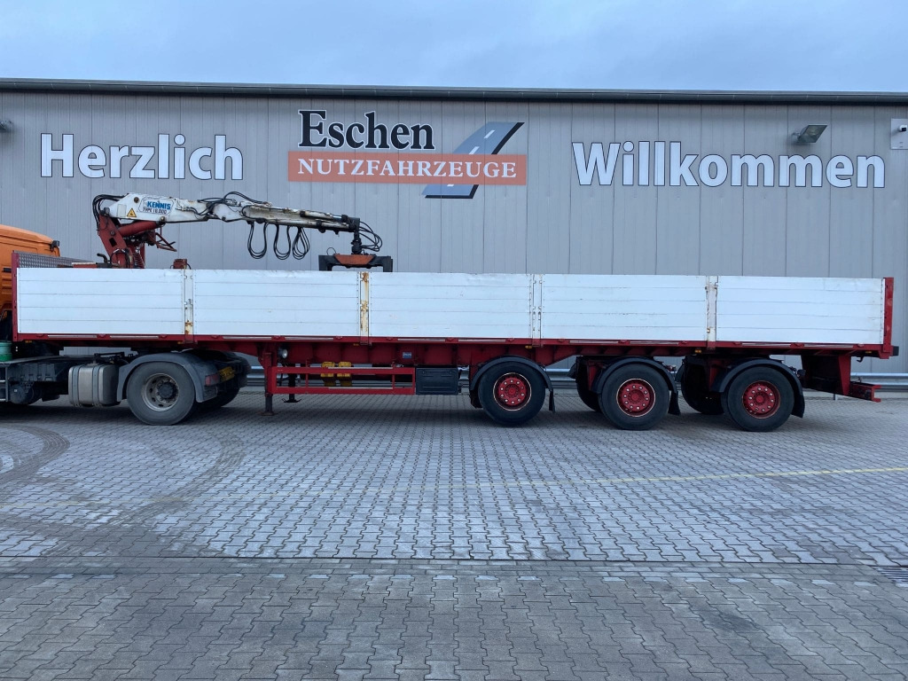 Flaktrailer Schwarzmüller Kennis 16.000 Rollkran
