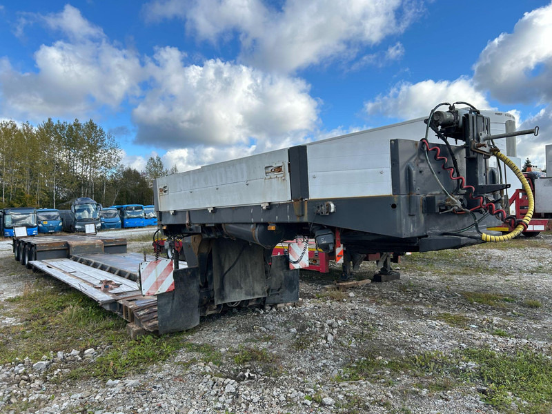 Låg lastare semitrailer Goldhofer STZ-VL4