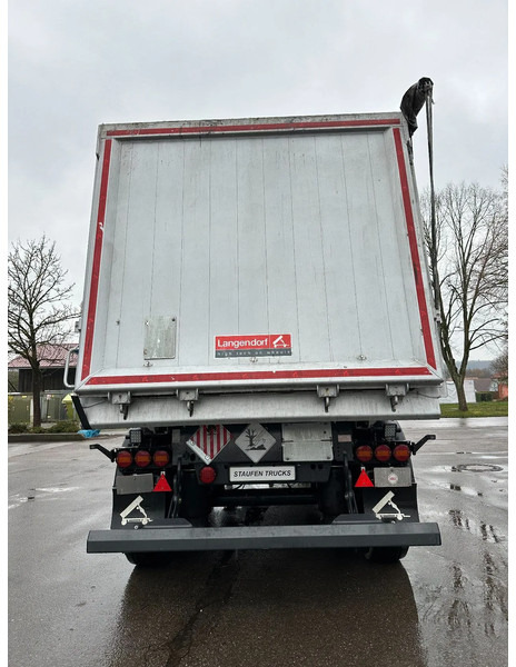 Semitrailer Langendorf SKA24/30*TÜV NEU!*45m³*Getreide VOLLALU Kipper