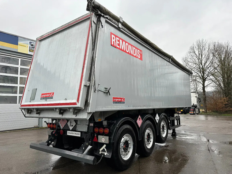 Semitrailer Langendorf SKA24/30*TÜV NEU!*45m³*Getreide VOLLALU Kipper
